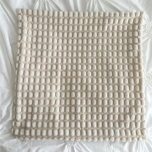 Ikea Beige Svartpoppel Pillow Sham